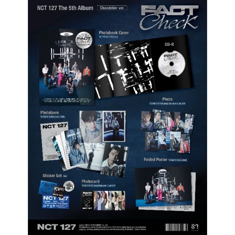 Album ảnh  - NCT 127 chính hãng Hàn Quốc