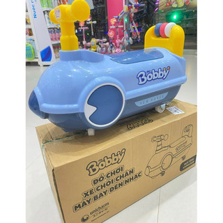 Xe chòi chân máy bay có nhạc có đèn