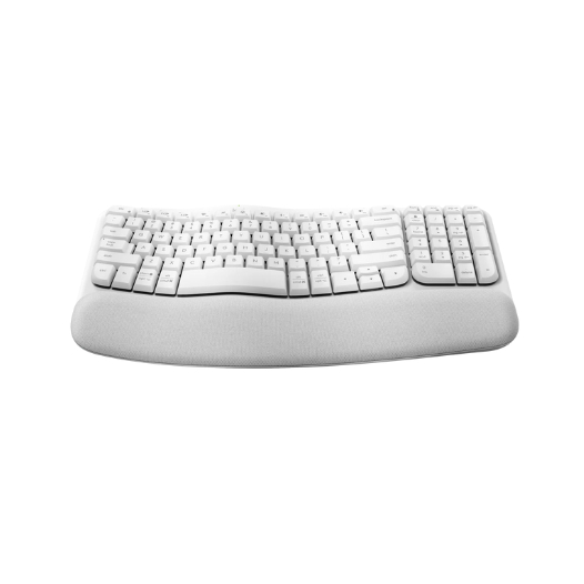 Bàn Phím Công Thái Học Không Dây Logitech Wave Keys | Bluetooth - Hàng Chính Hãng