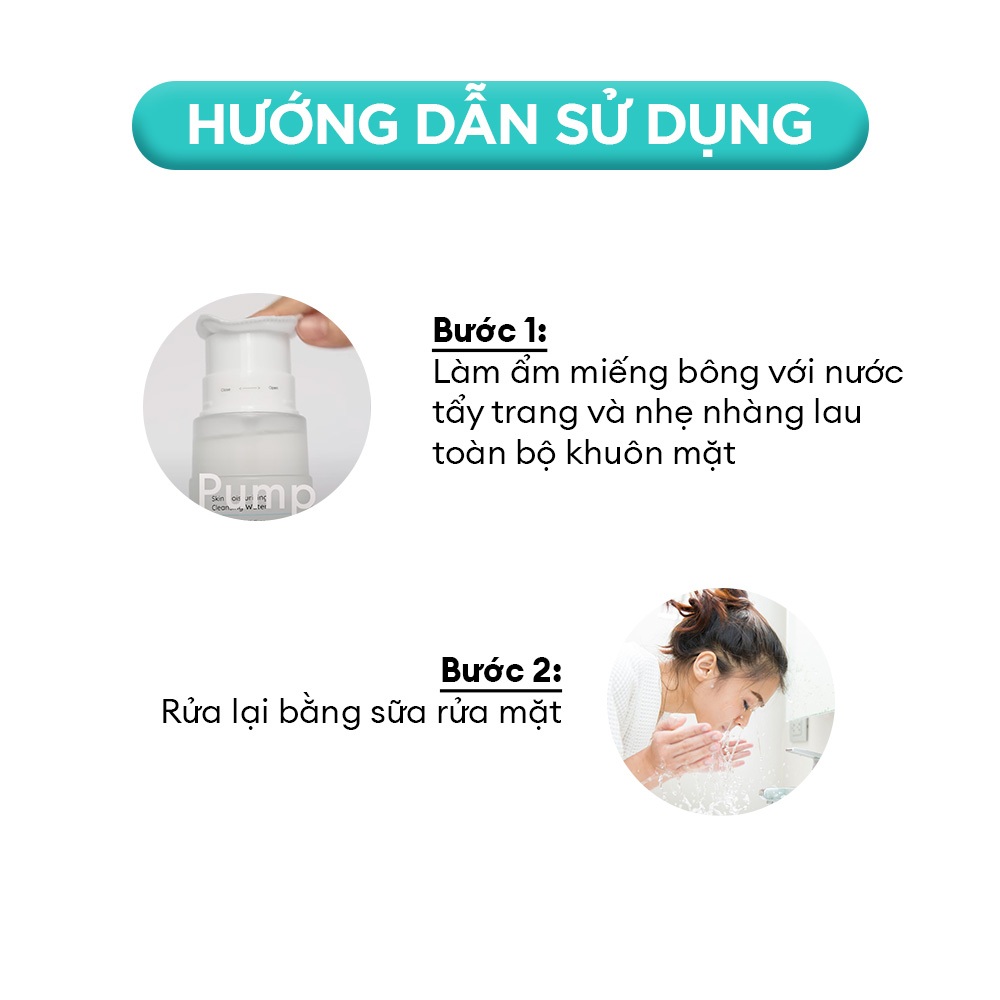 Nước Tẩy Trang Chiết Xuất 10 Loại Lợi Khuẩn Probiotic Vacure:treat Skin Moisturizing Cleansing Water 250ml