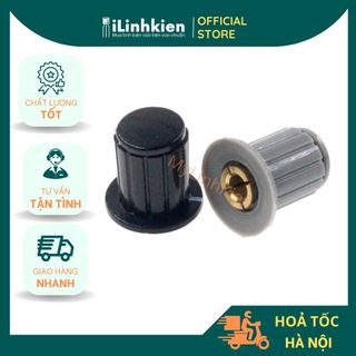 Núm vặn chiết áp wxd3-13-2w 2 màu đen / xám chất lượng cao.