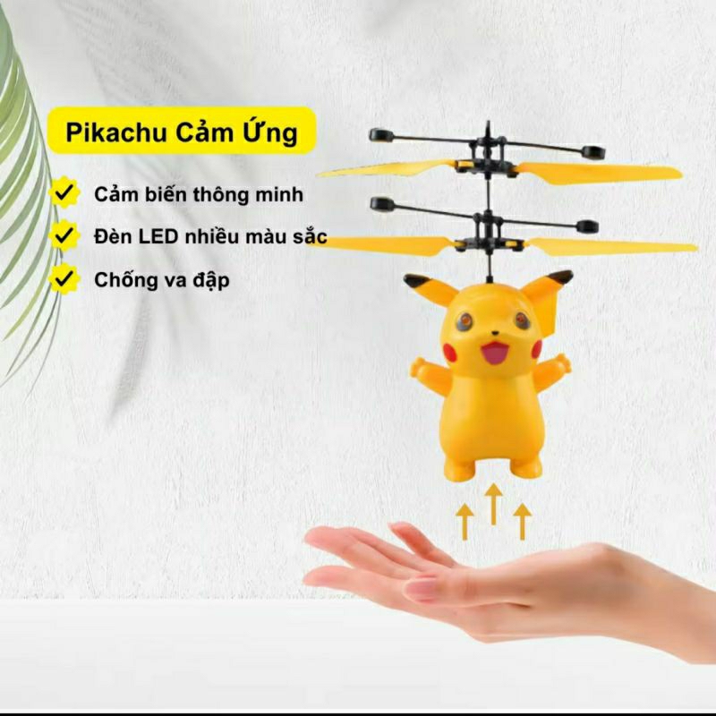 Máy bay trực thăng cảm biến Pikachu
