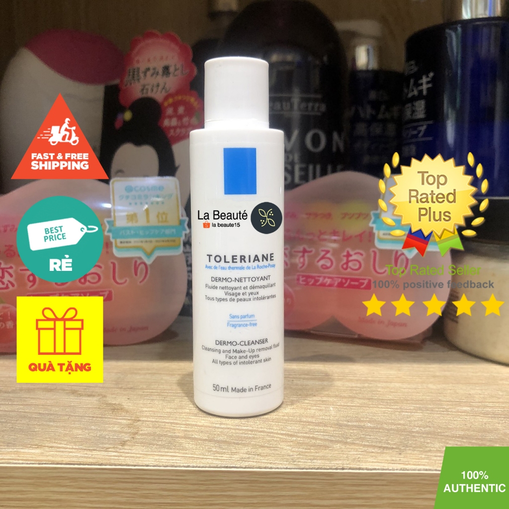 La Roche-Posay Toleriane Dermo - Nettoyant - Sữa Rửa Mặt Dạng Sữa Cho Da Khô Nhạy Cảm 50ml