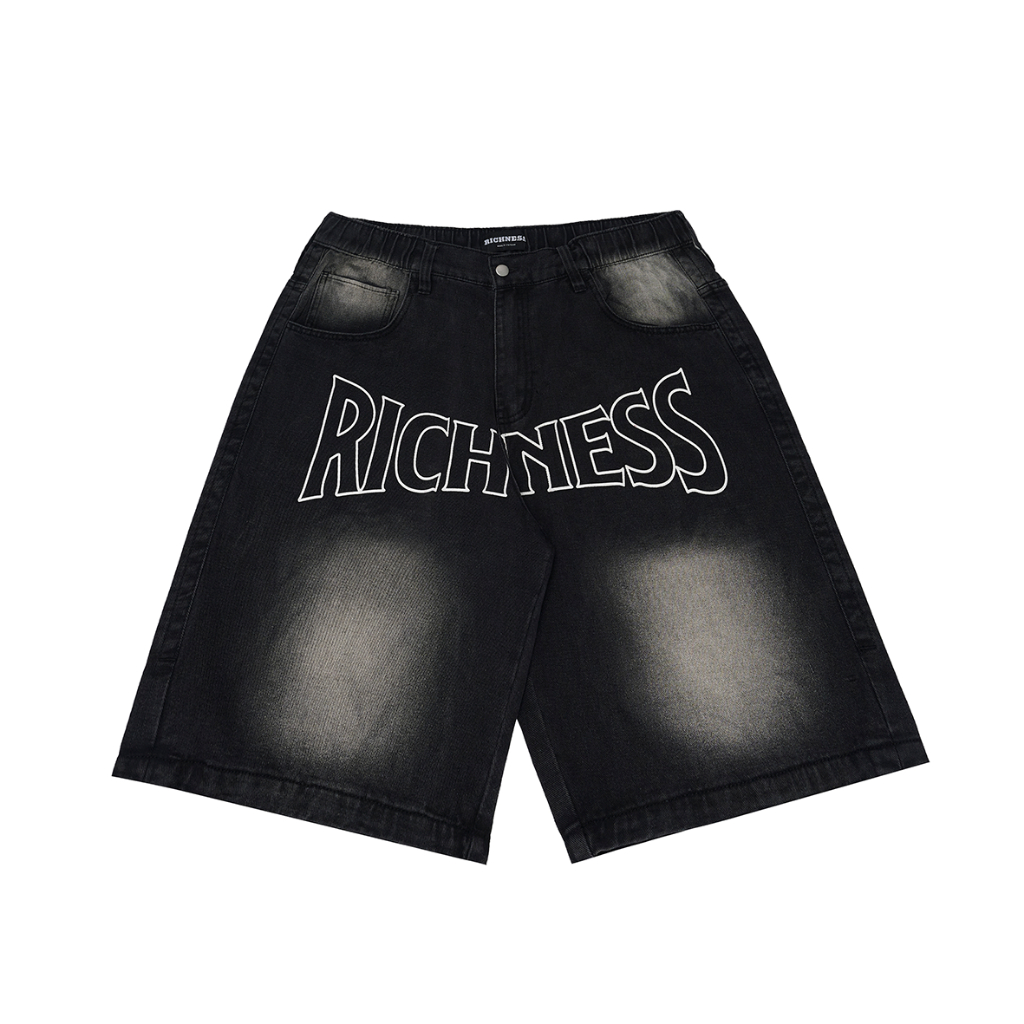 RICHNESS BAGGY JEANS SHORT