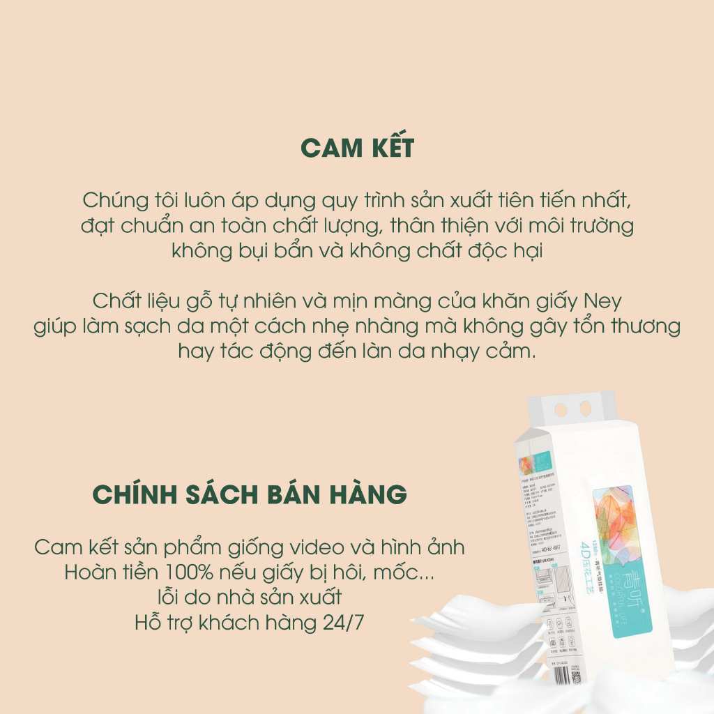 Khăn giấy đa năng 4 Lớp 1280 tờ rút, giấy ăn siêu dai dày dặn, thấm hút tối đa, có thể sử dụng để treo tường tiện lợi