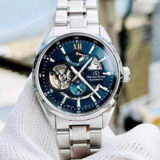 Đồng hồ nam chính hãng Orient Star RE-AV0114E00B xanh lục bảo cực hiếm như Limited - Máy cơ - Kính Sapphire