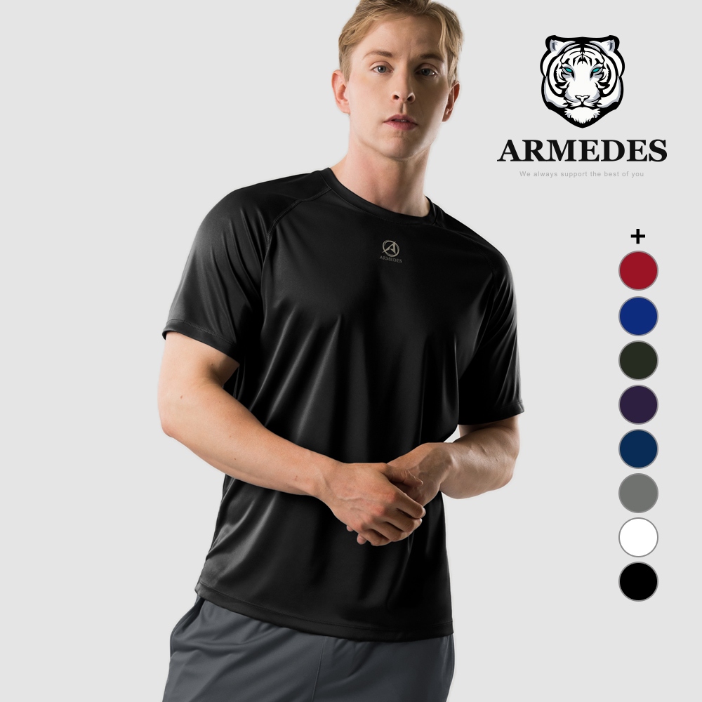 ÁO THUN THỂ THAO NAM TAY NGẮN  ARMEDES - AR 191