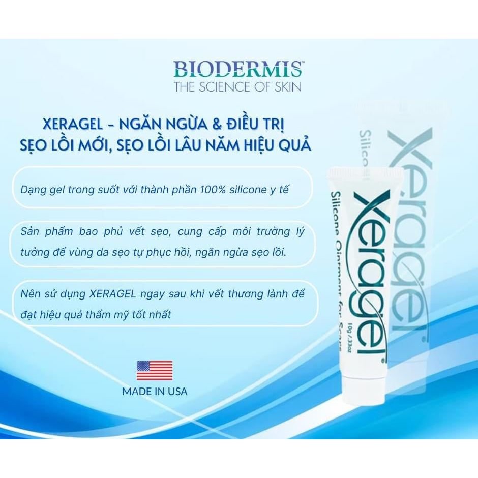 Gel mờ Sẹo Xeragel