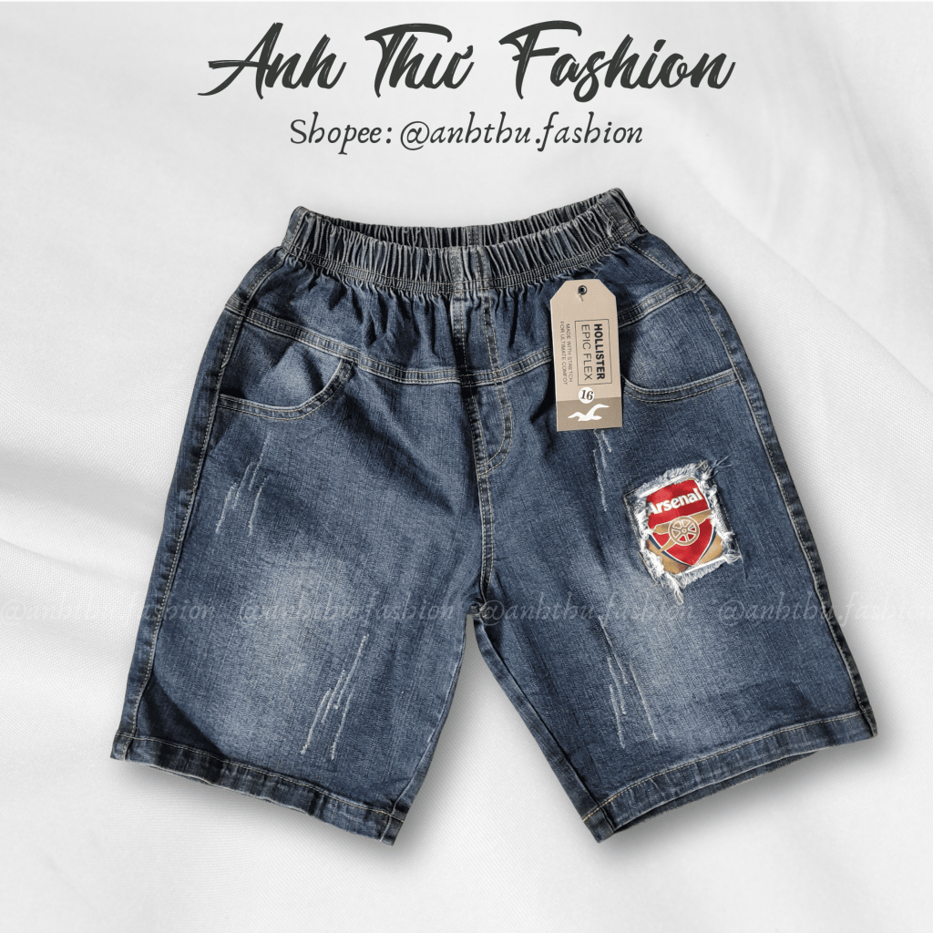 Quần Jean Bé Trai Size Đại (25-37 kg)