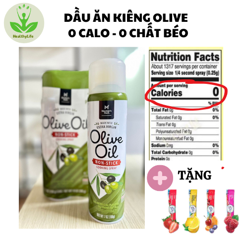 Dầu oliu ăn kiêng dạng xịt Member's Mark chính hãng 7 OZ( giảm cân, eatclean,...)