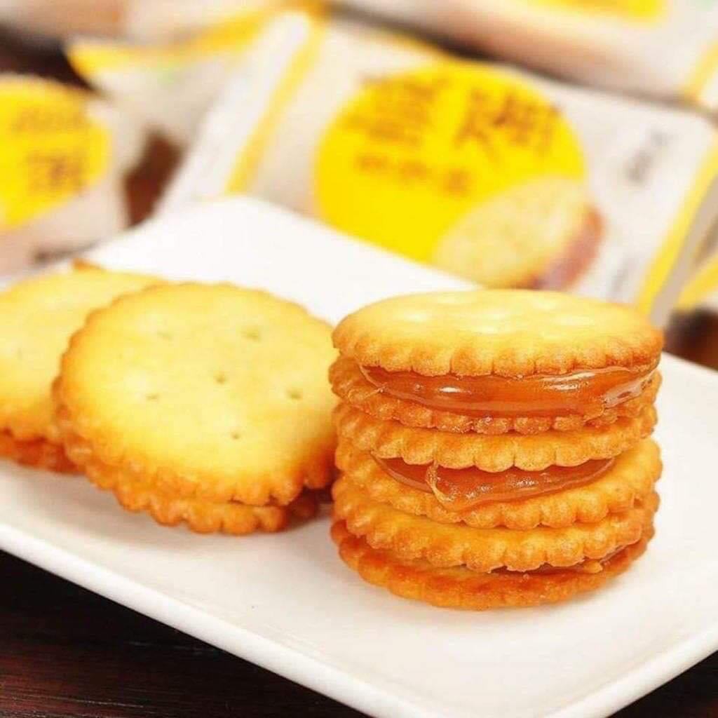 Bánh quy trứng muối Đài Loan gói 180g- 500g