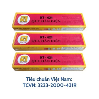 Que hàn điện kim tín 2,5 ly & 3,2 ly