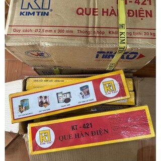 Que hàn điện kim tín 2,5 ly & 3,2 ly