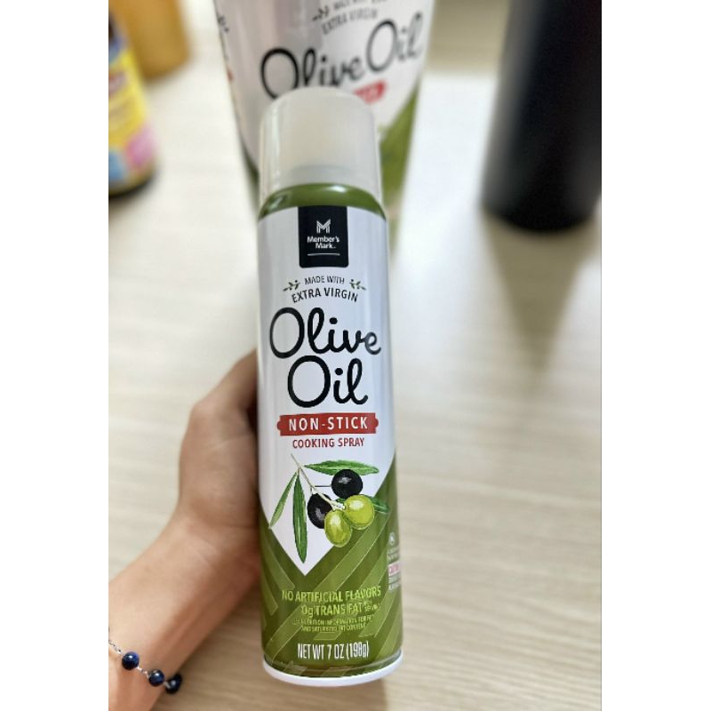Dầu oliu ăn kiêng dạng xịt Member's Mark chính hãng 7 OZ