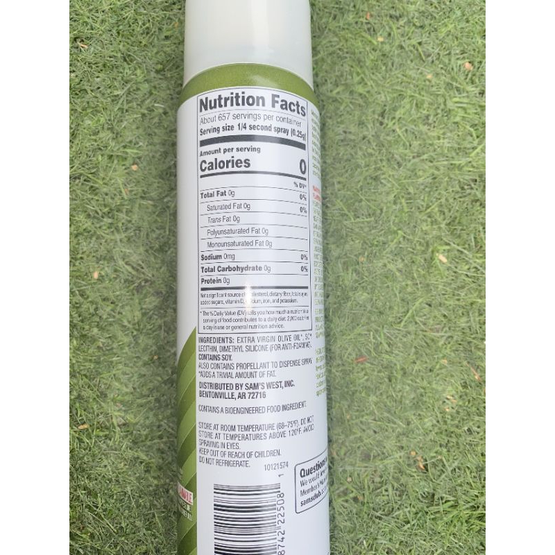 Dầu oliu ăn kiêng dạng xịt Member's Mark chính hãng 7 OZ