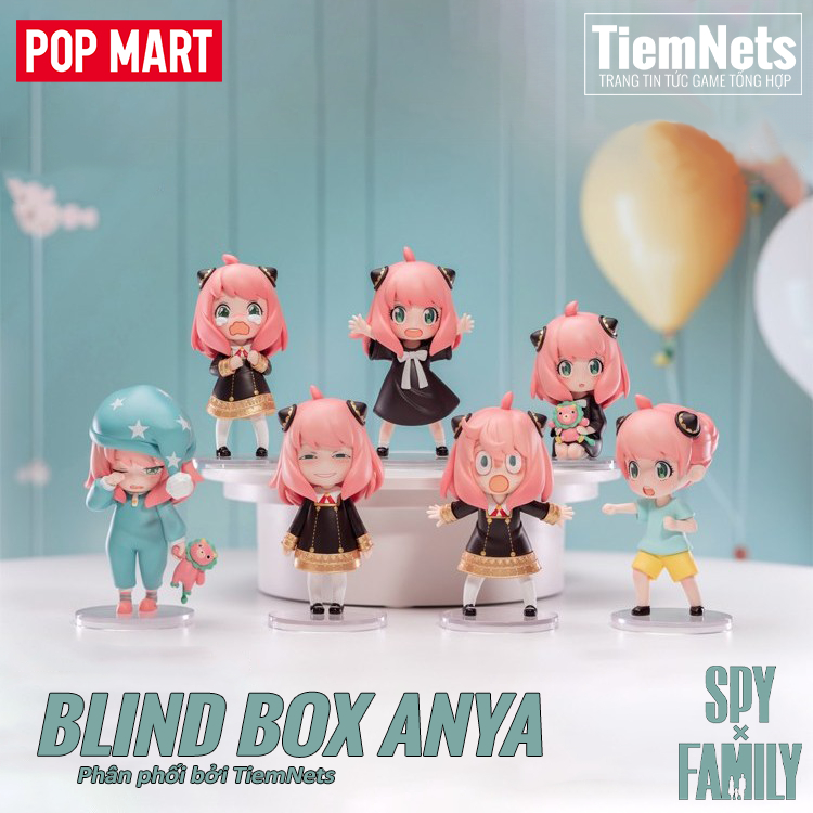 MÔ HÌNH BLIND BOX ANYA - POPMART ft SPYxFAMILY