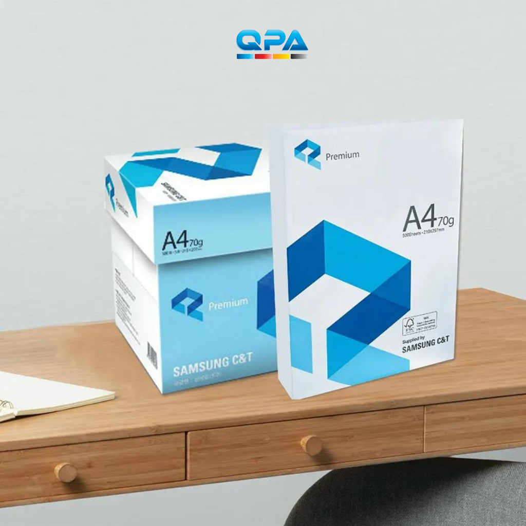 Giấy A4 SAMSUNG định lượng 70 gsm - 80 gsm