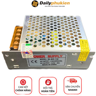 Nguồn tổ ong 12V 5A xịn dailyphukien