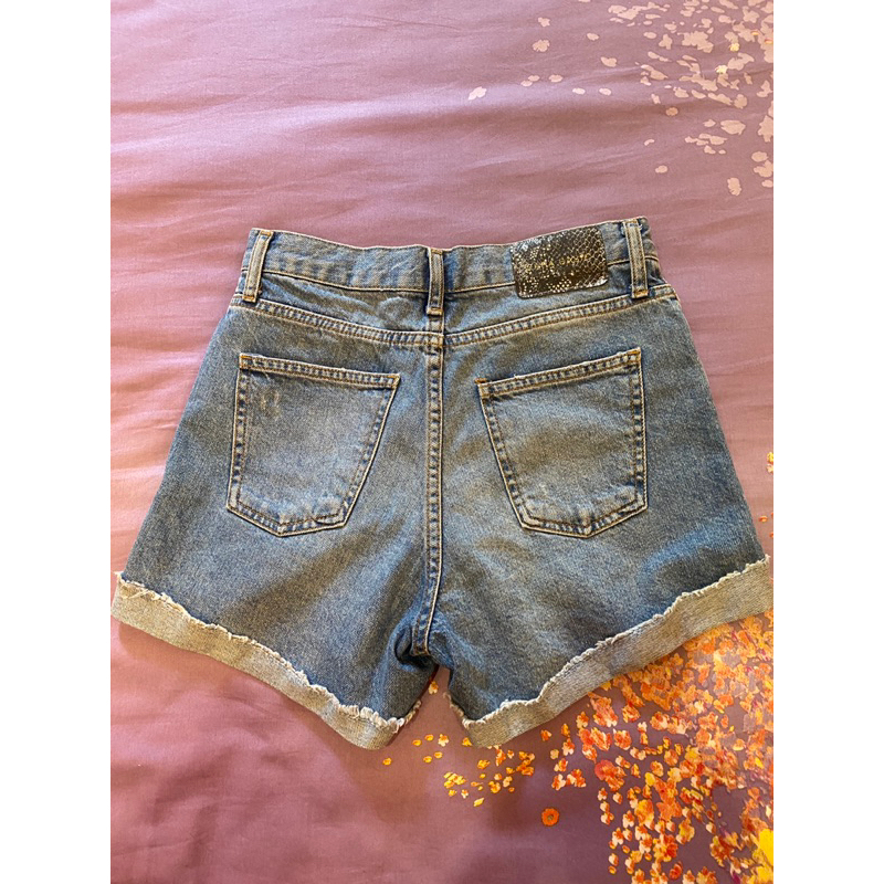 Quần short cạp cao zá.ra aut