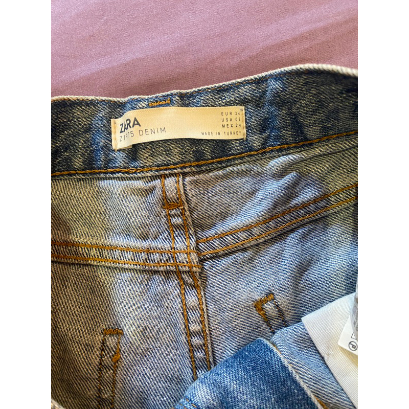 Quần short cạp cao zá.ra aut