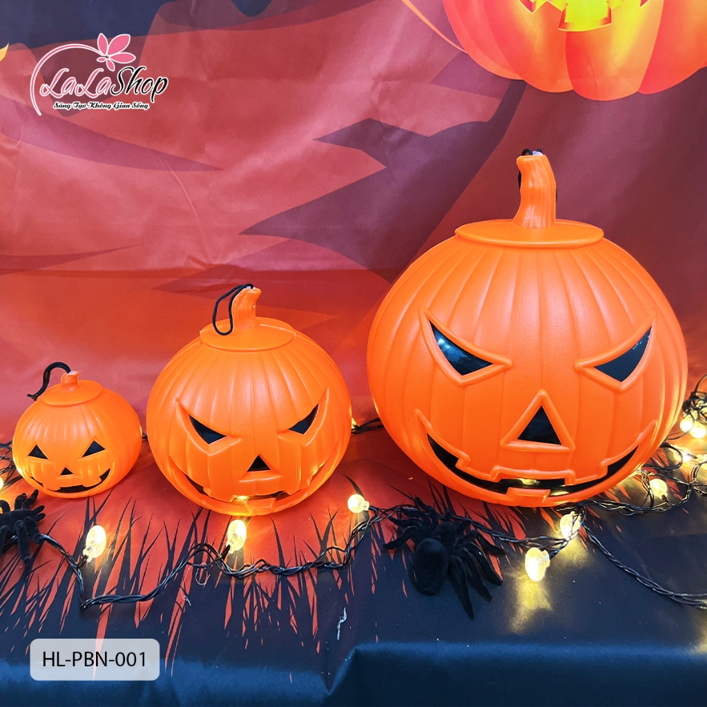 [HỎA TỐC] Set phụ kiện trang trí lễ hội Halloween Lala với nhiều mẫu mã đa dạng - Phụ kiện dây treo bí ngô, dơi, đầu lâu