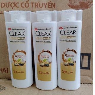 1 ( Một ) -70g CHAI Dầu Gội CLEAR 9 Thảo Dược Cổ Truyền Sạch Gàu Giảm Gãy Rụng