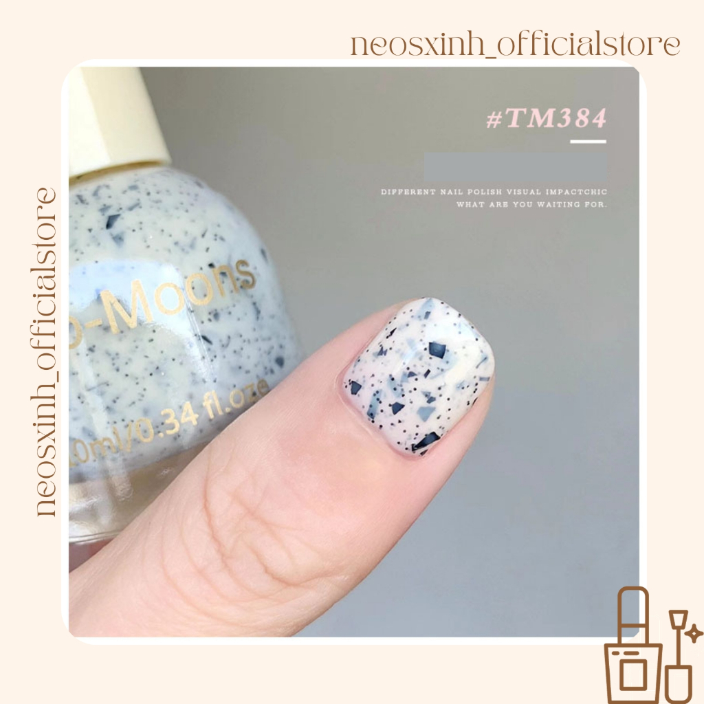 Sơn Móng Tay Twomoons Nhũ Kim Tuyến Trứng Cút 10ml - Neosxinh Nails