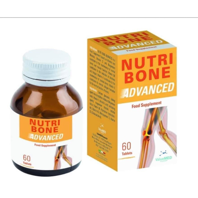 Viên bổ Canxi cao cấp NutriBone Advanced Hộp 60 viên