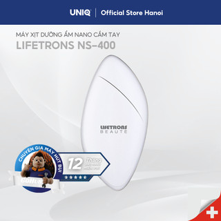 Máy Xịt Dưỡng Ẩm Da Mặt Cầm Tay Mini Công Nghệ Nano Siêu Nhỏ Lifetrons NS-400 Phun Sương Cấp Ẩm Cho Da