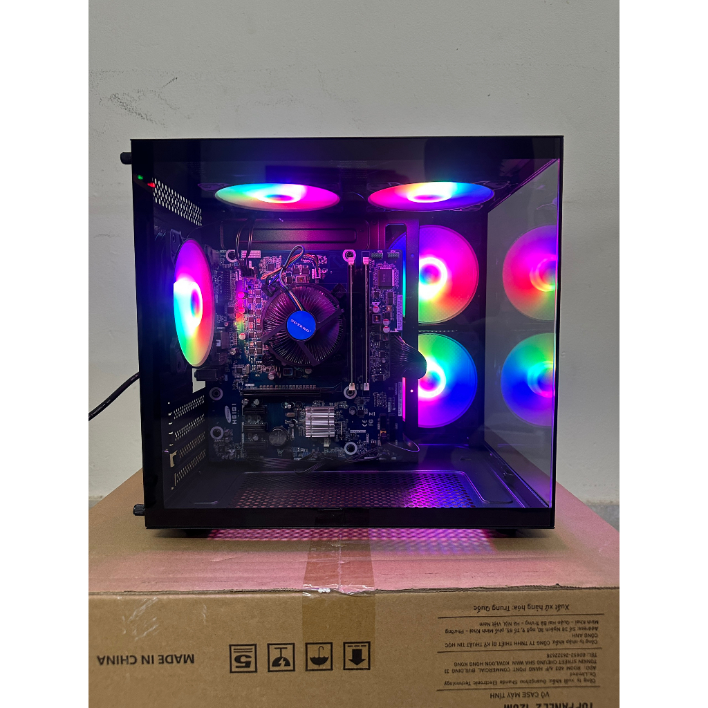 Case Máy Tính Bể Cá Hai Mặt Kính HNQ Core i7 i5 i3, Ram 8Gb/16Gb, SSD 256 GB Card Rời GT7xx Chơi Mượt Mọi Game Online | BigBuy360 - bigbuy360.vn