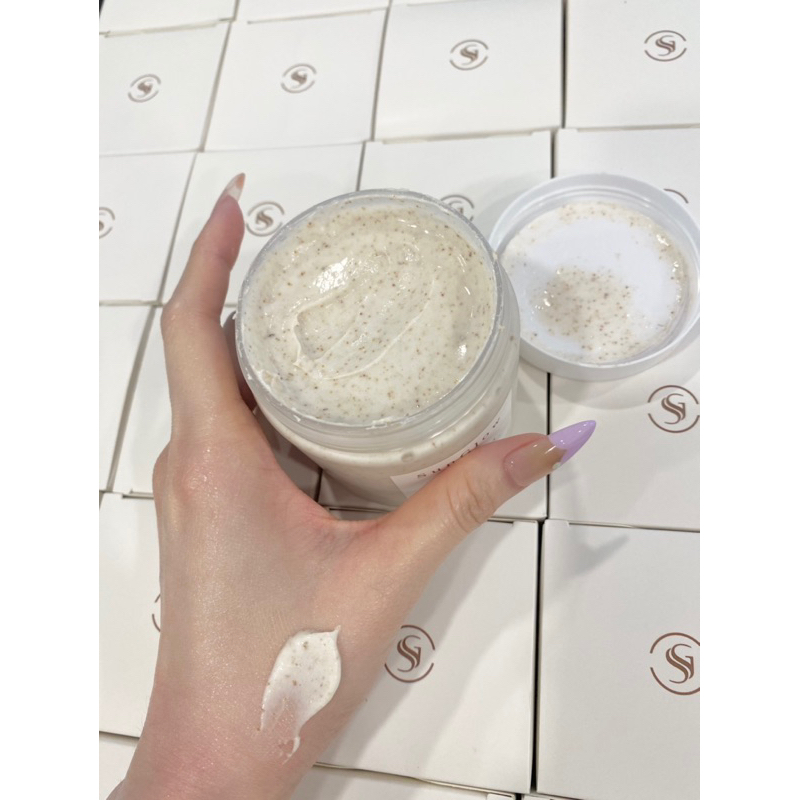 Tẩy tế bào chết hạnh nhân cám gạo  200gr