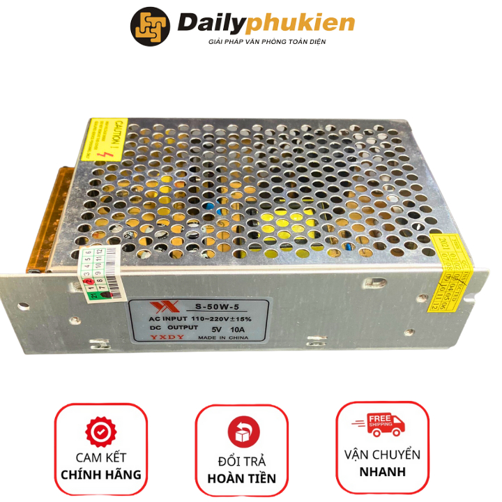 Nguồn tổ ong 5V 10A xịn