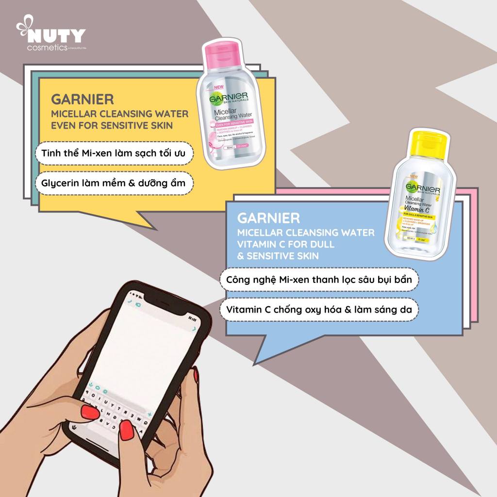 Nước Tẩy Trang Garnier Micellar Cleansing Water