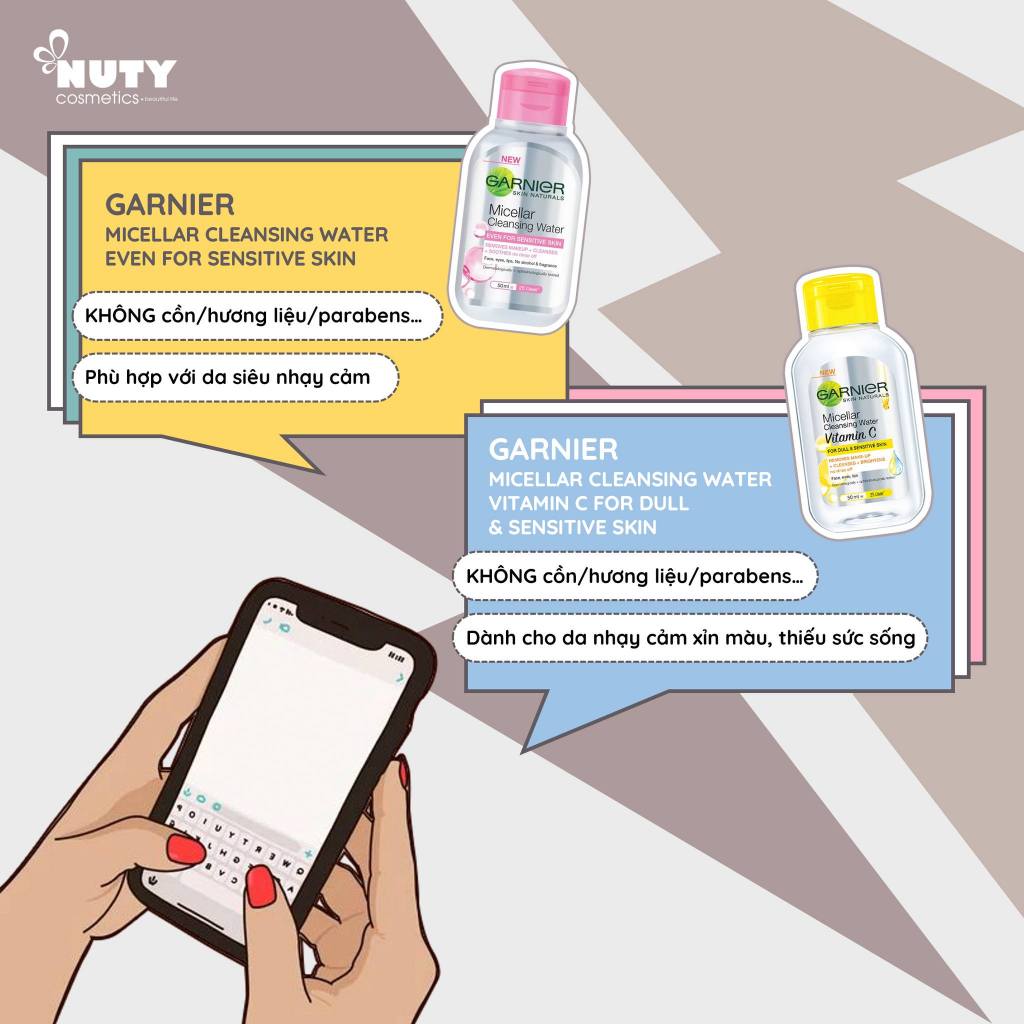 Nước Tẩy Trang Garnier Micellar Cleansing Water
