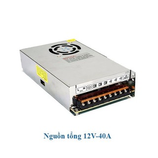 Nguồn Tổ Ong 12V - 40A Có Quạt Tản Nhiệt Mới 100%