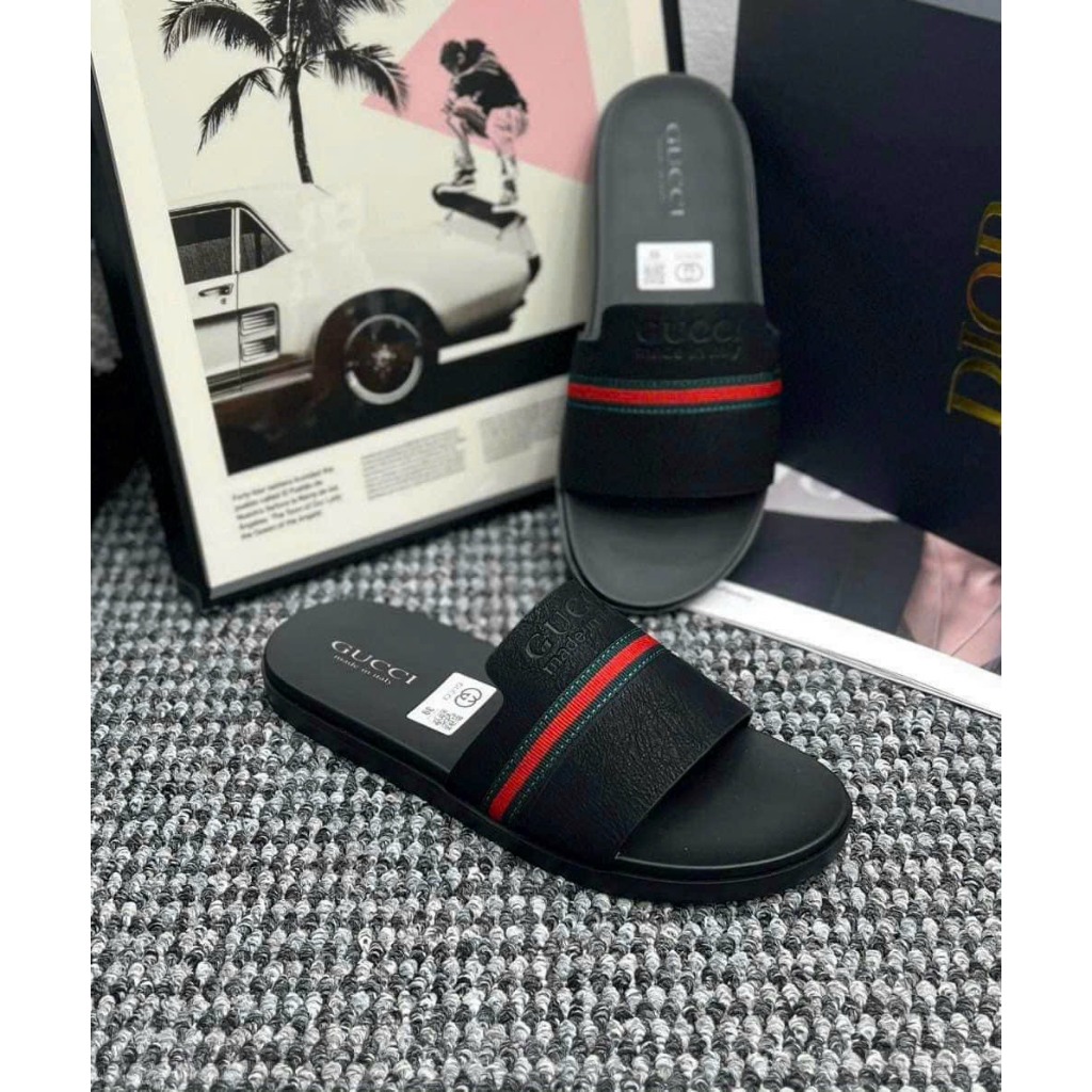 Dép Quai Ngang Gucci Nam, Dép Lê GC Thời Thượng Phong Cách , Thời Trang Mới Nhất Hot 2023
