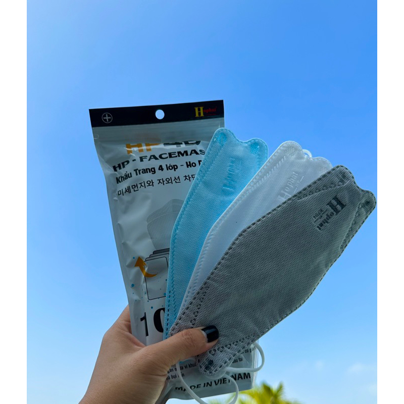 🌺Giá Sỉ🌺 Thùng 300 Cái Khẩu Trang Y Tế Hồ Phát 4 Lớp Kháng Khuẩn