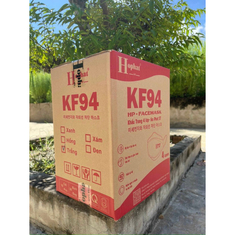 Khẩu Trang Y Tế 4 Lớp Kháng Khuẩn Hồ Phát