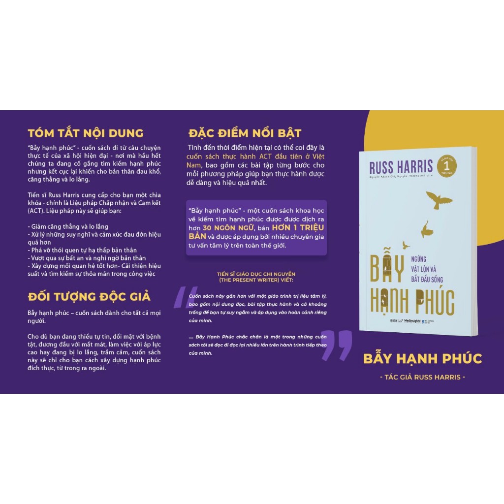 Sách - Bẫy Hạnh Phúc - Ngừng Trăn Trở Và Bắt Đầu Sống