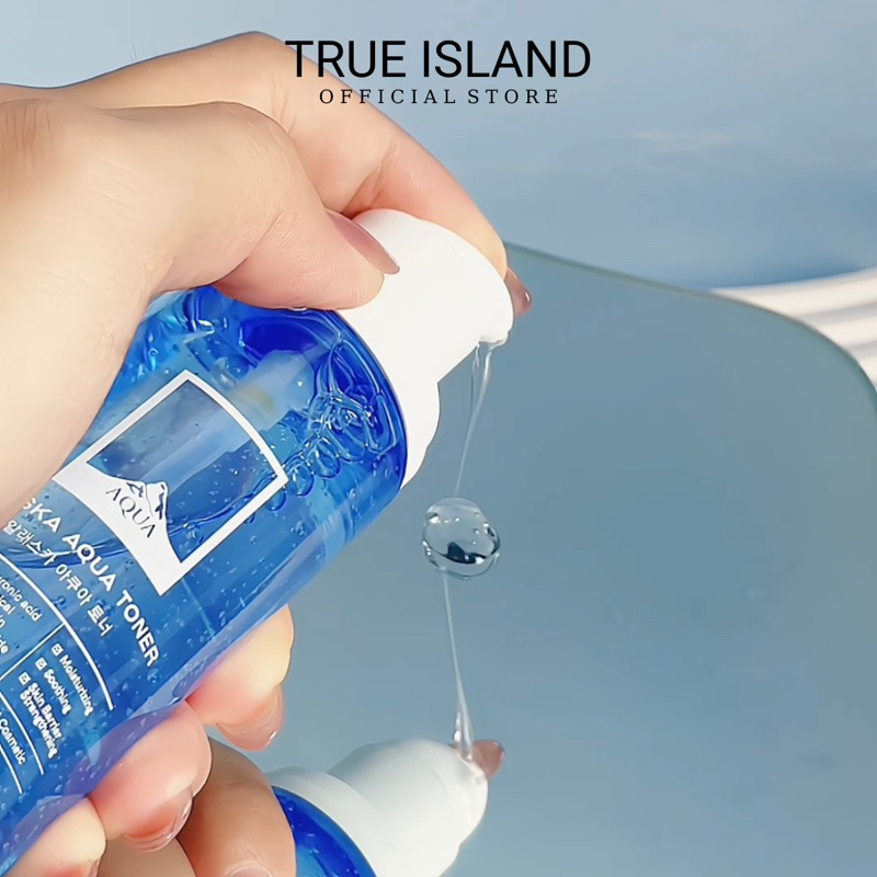 Nước Hoa Hồng Cấp Nước và Tái Tạo Da True Island Alaska Aqua Toner 100ml. Giúp làm sáng da và ngừa lão hóa