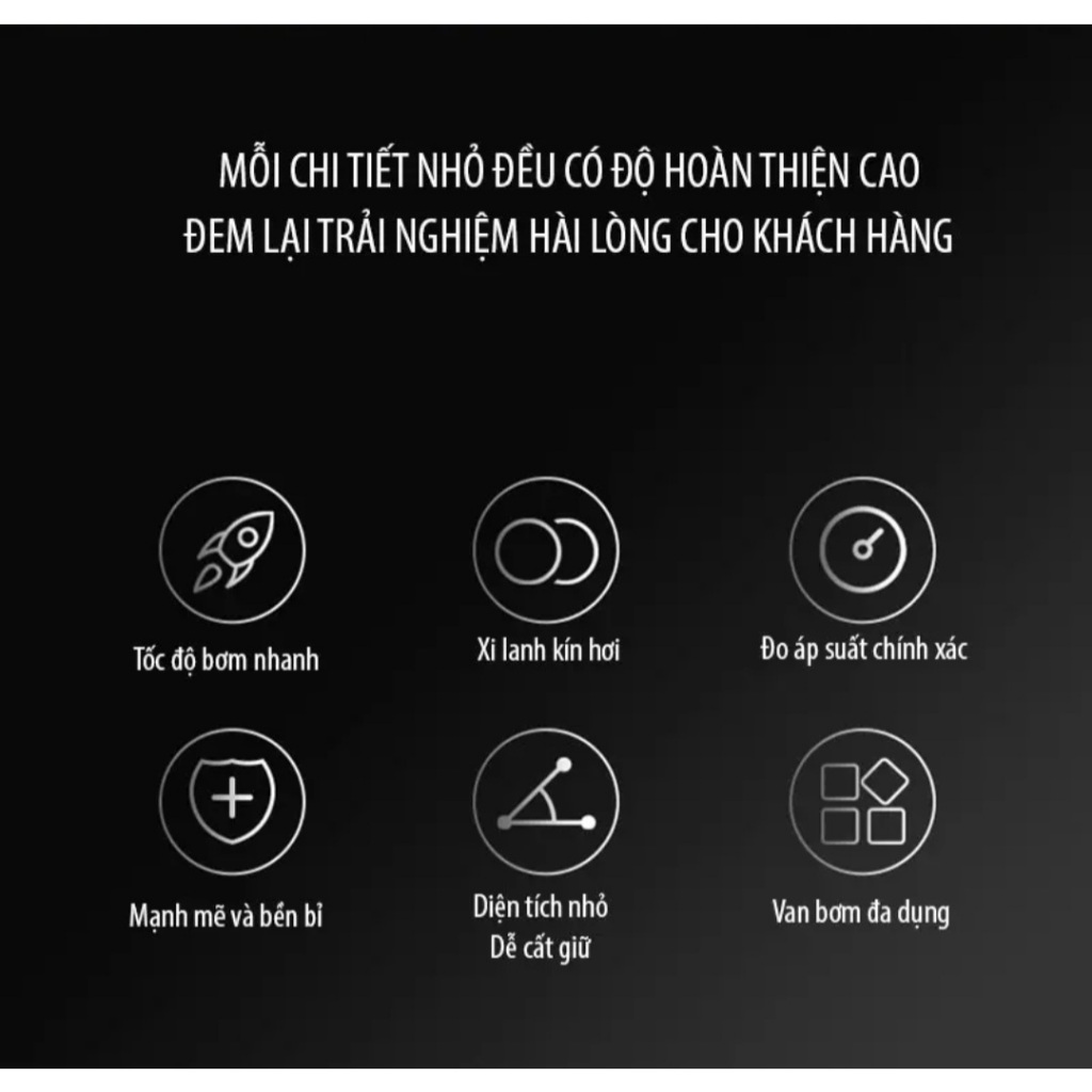 Bơm đạp chân mini đút cốp xe, đầu van đa năng, bơm xe đạp, xe máy, thú nhún, đệm hơi