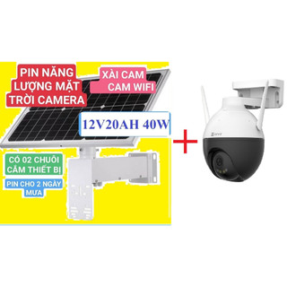 Camera năng lượng mặt trời Ezviz C8W 4MP xài wifi - Camera Ezviz C8W 4MP là dòng Camera PTZ Ezviz mới nhất năm của hãng,