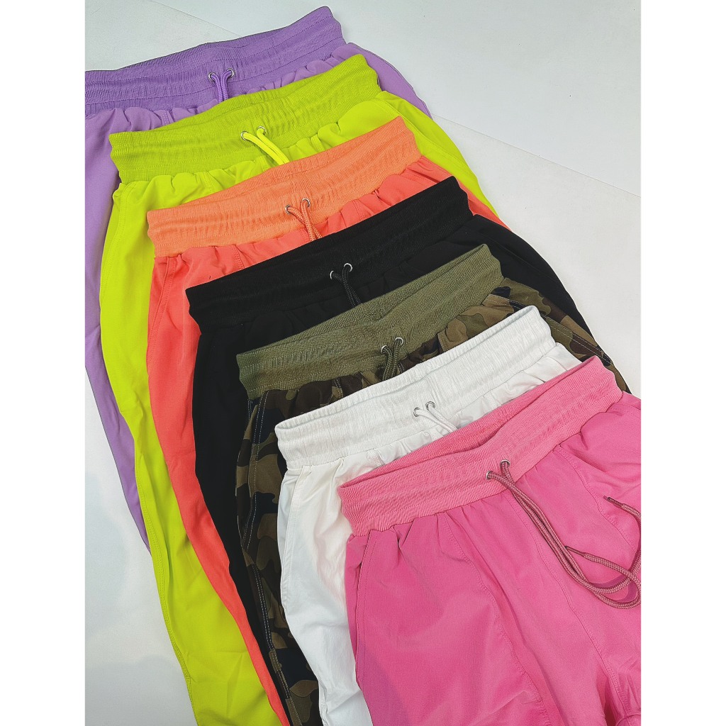 Quần Dài Jogger Thể Thao Nhún, Chất Xi Dù Co Giãn Nhẹ Siêu Đẹp