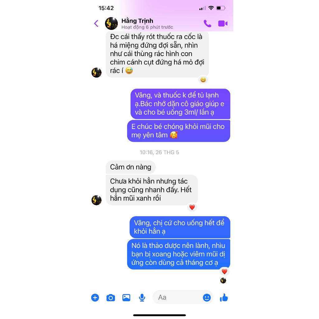 Siro MUXI - Hỗ trợ ngạt mũi, sổ mũi, viêm mũi, viêm xoang giúp khai khiếu, tiêu dịch, ấm đường hô hấp trên