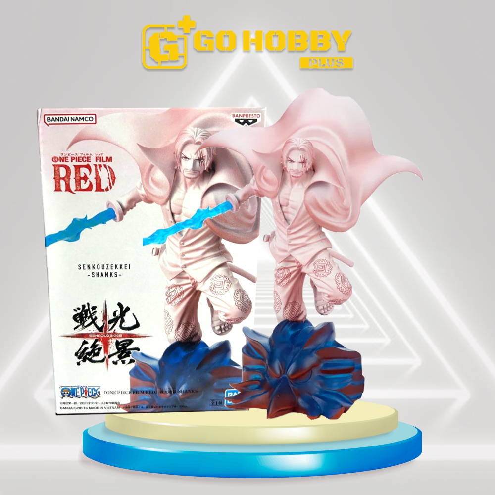 BANPRESTO | ONE PIECE FILM RED: Senkozekkei Shanks | Đồ chơi mô hình nhân vật