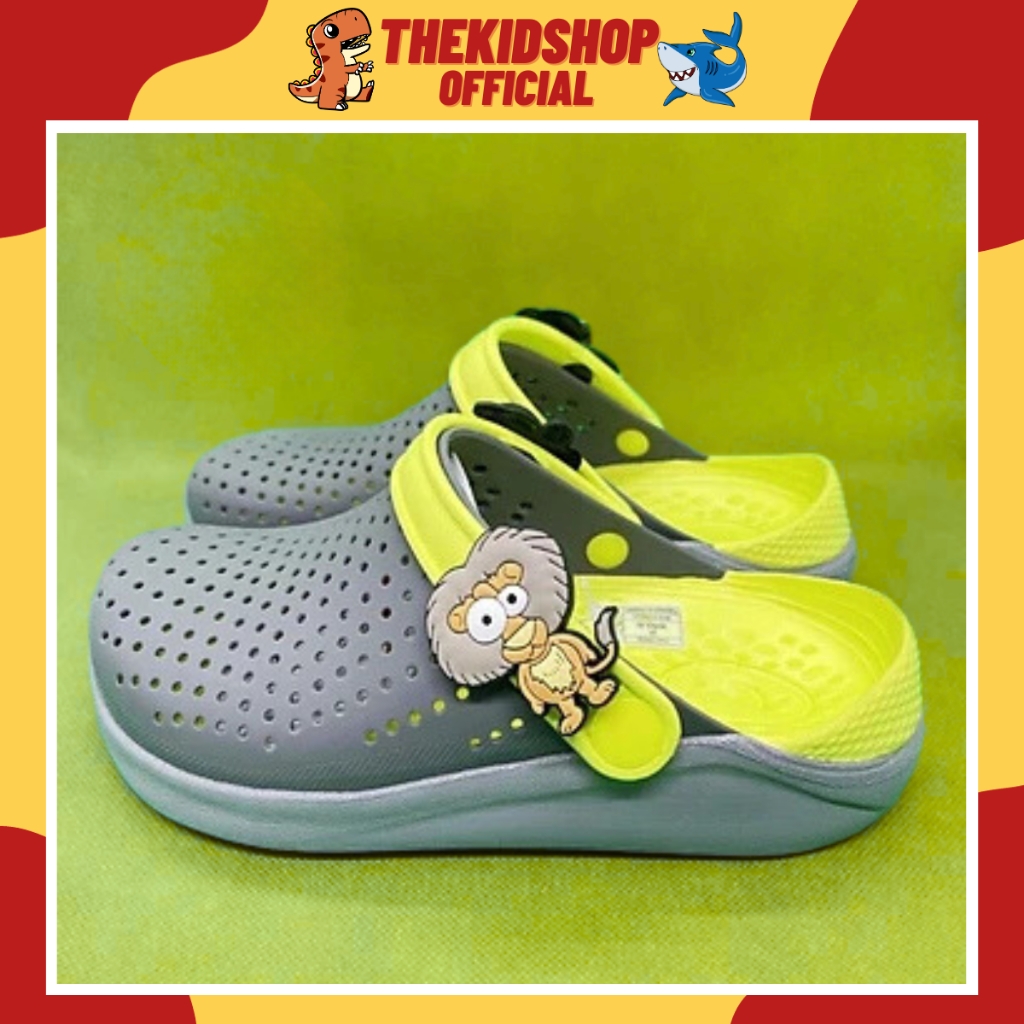 Dép Sục Cross Cho Bé -  - Dép Sục Bánh Mì Cho Bé Trai Bé Gái Siêu Nhẹ, Cực Êm, Mềm D17