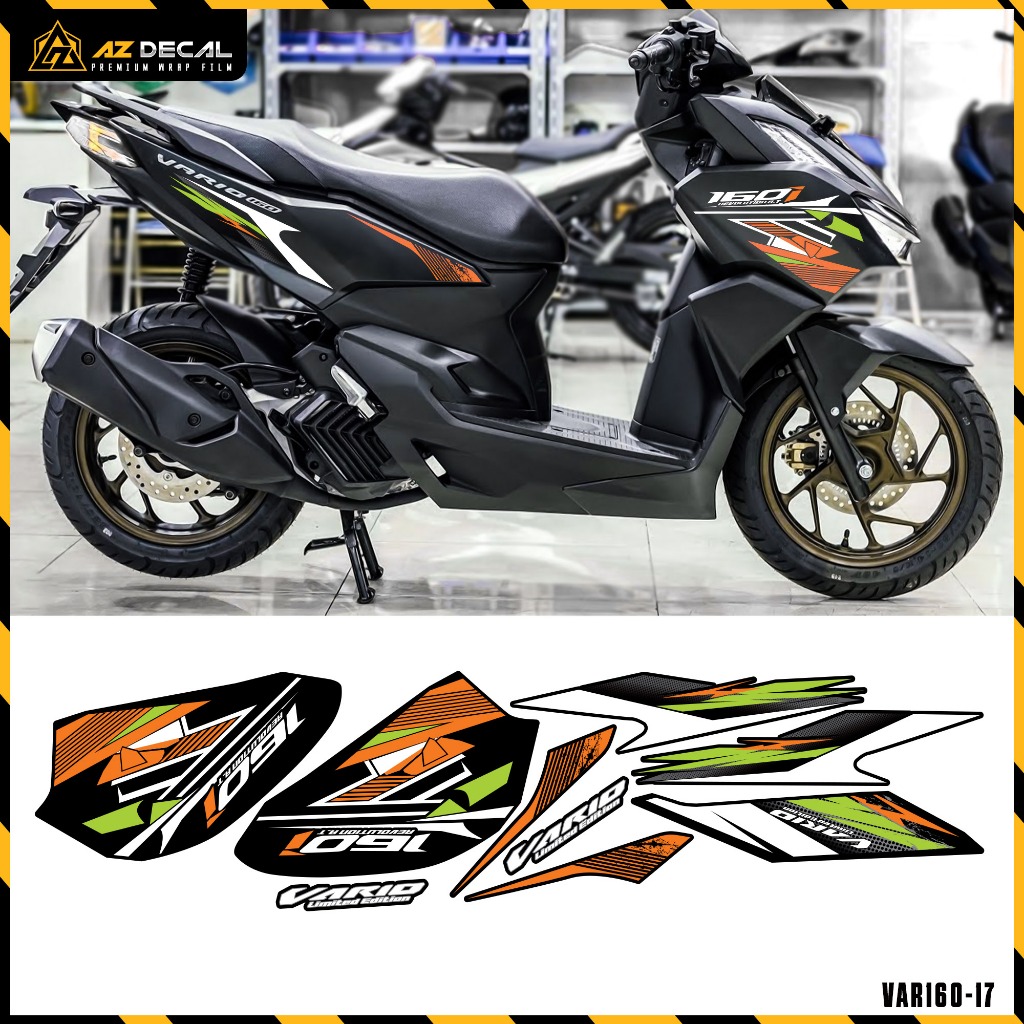 Tem Xe Vario 160 2023 Limited Edition | VAR160-17 | Team Decal Hình Dán Xe Máy Chống Nước Chống Xước