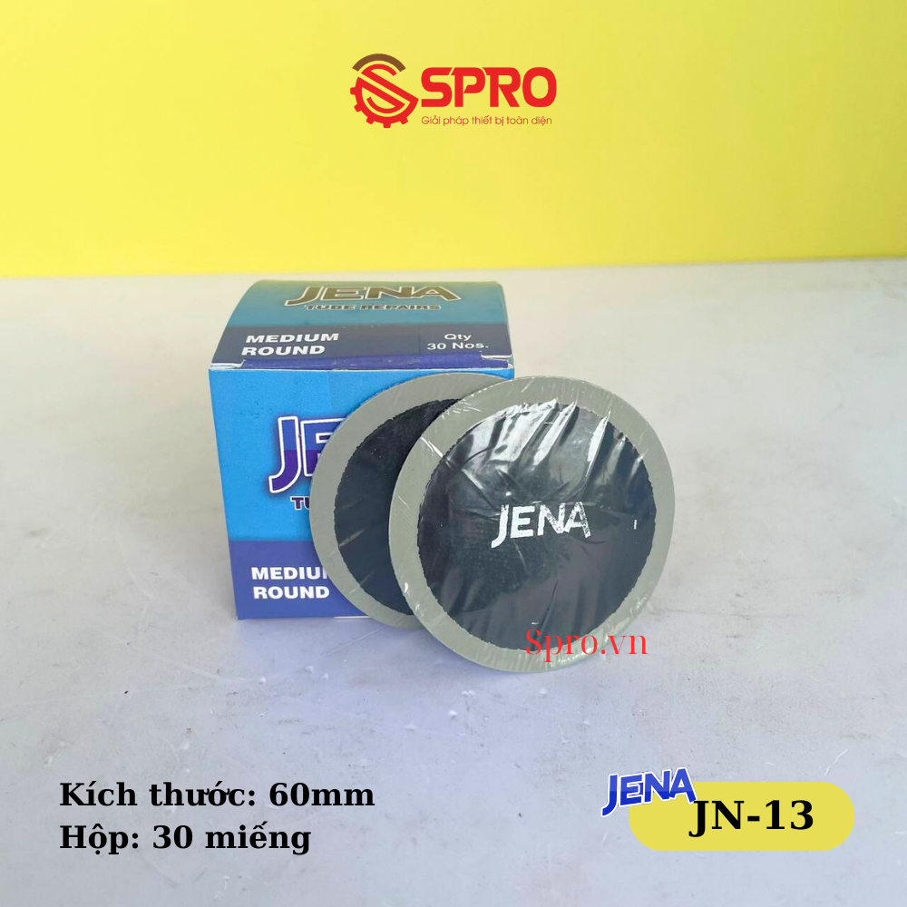 Miếng vá vỏ xe, miếng vá lốp xe Jena Medium Round JN-13 - 60mm - 30 miếng
