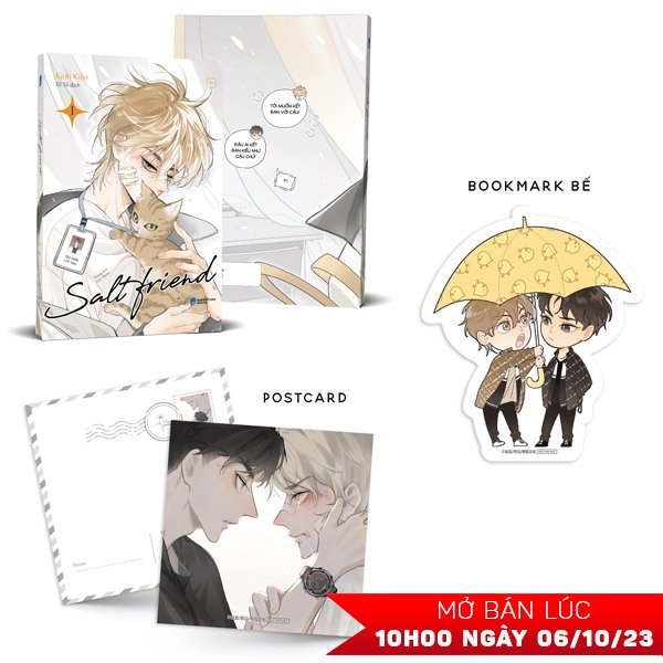 Sách - Salt Friend: Tập 1 - Tặng Kèm Bookmark + Postcard
