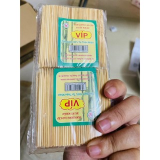 Combo 10 gói tăm giang cao cấp xuất khẩu vip - tăm sạch 100% thiên nhiên - tăm tre